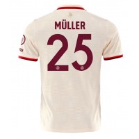 Camisa de Futebol Bayern Munich Thomas Muller #25 Equipamento Alternativo 2024-25 Manga Curta